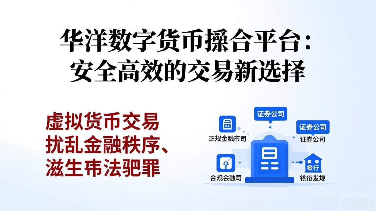 华洋数字货币撮合平台_数字货币交易平台安全风险_华洋数字货币撮合平台