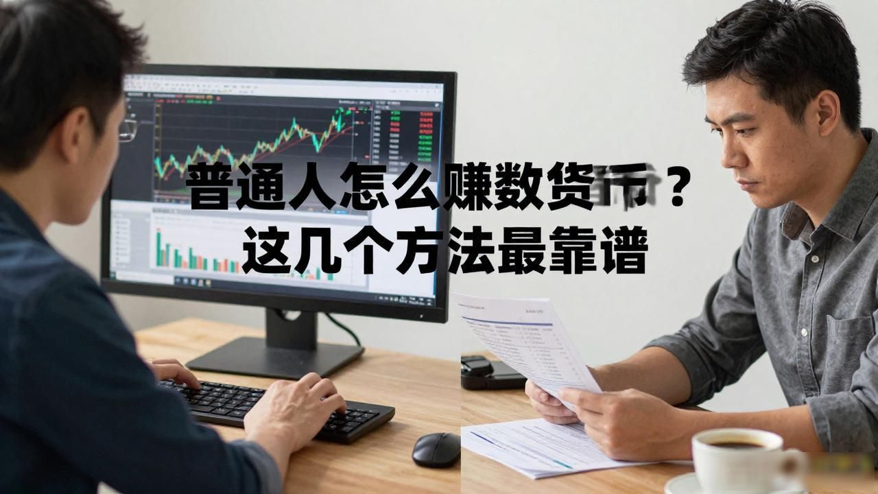 普通人怎么赚数字货币？这几个方法最靠谱