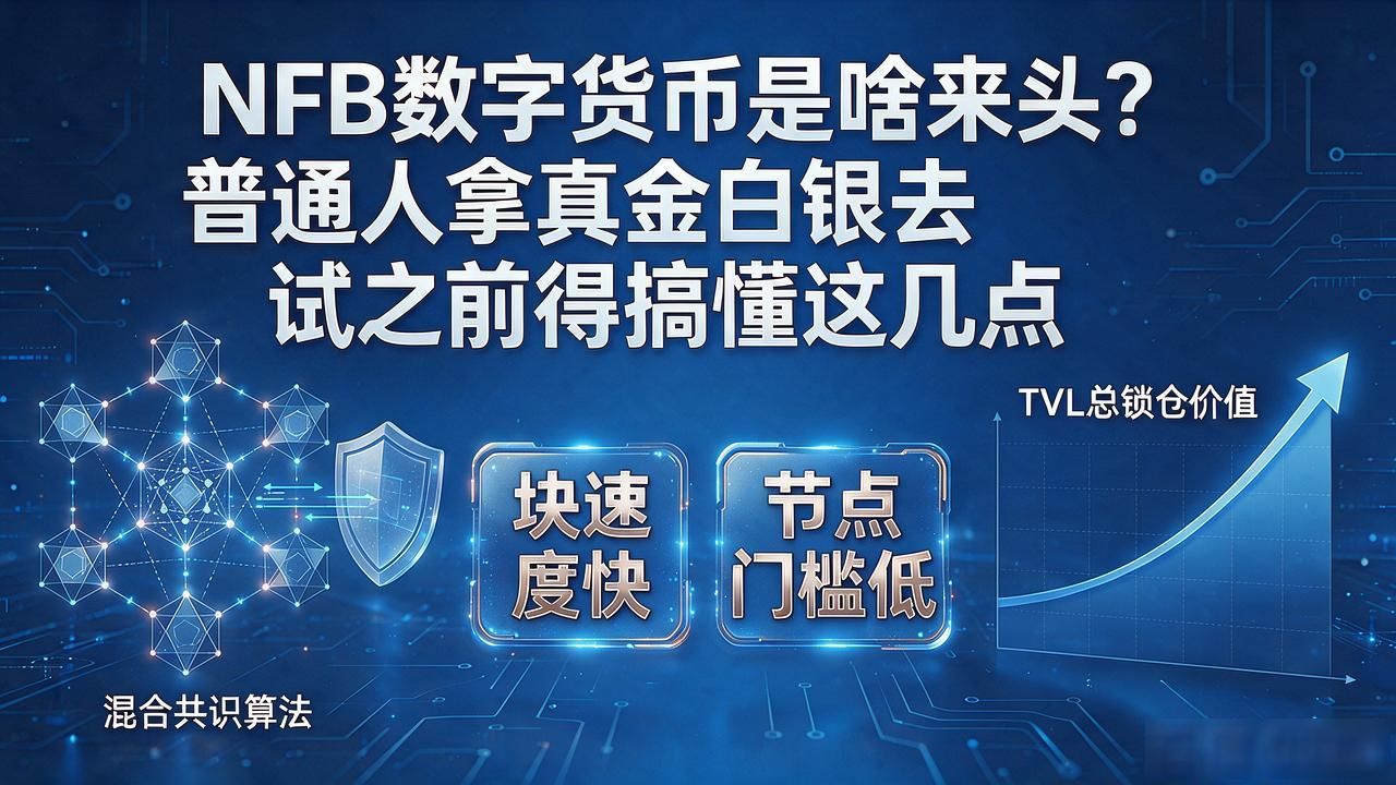 NFB数字货币是啥来头？普通人拿真金白银去试之前得搞懂这几点