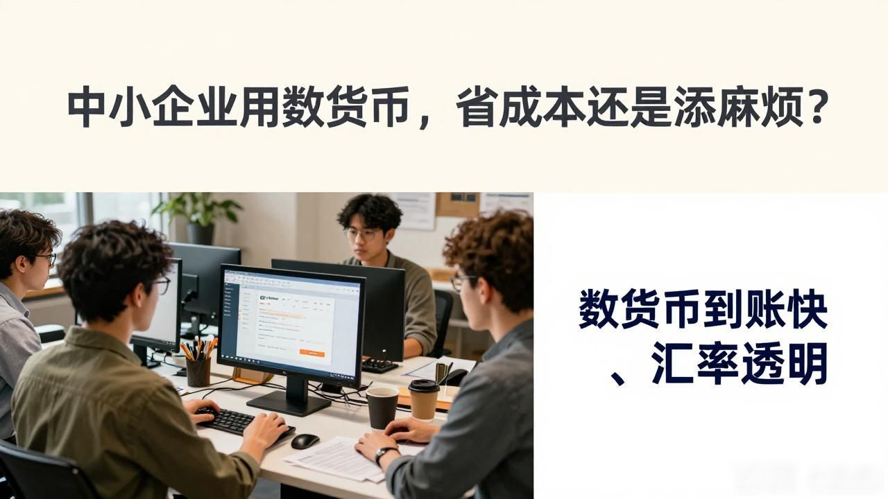 数字货币对中小企业_数字货币收款手续费节省_数字货币中小企业应用