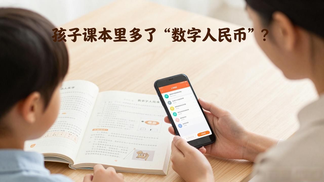 扫码支付与数字人民币区别_数字化货币进入课本_数字人民币进课本