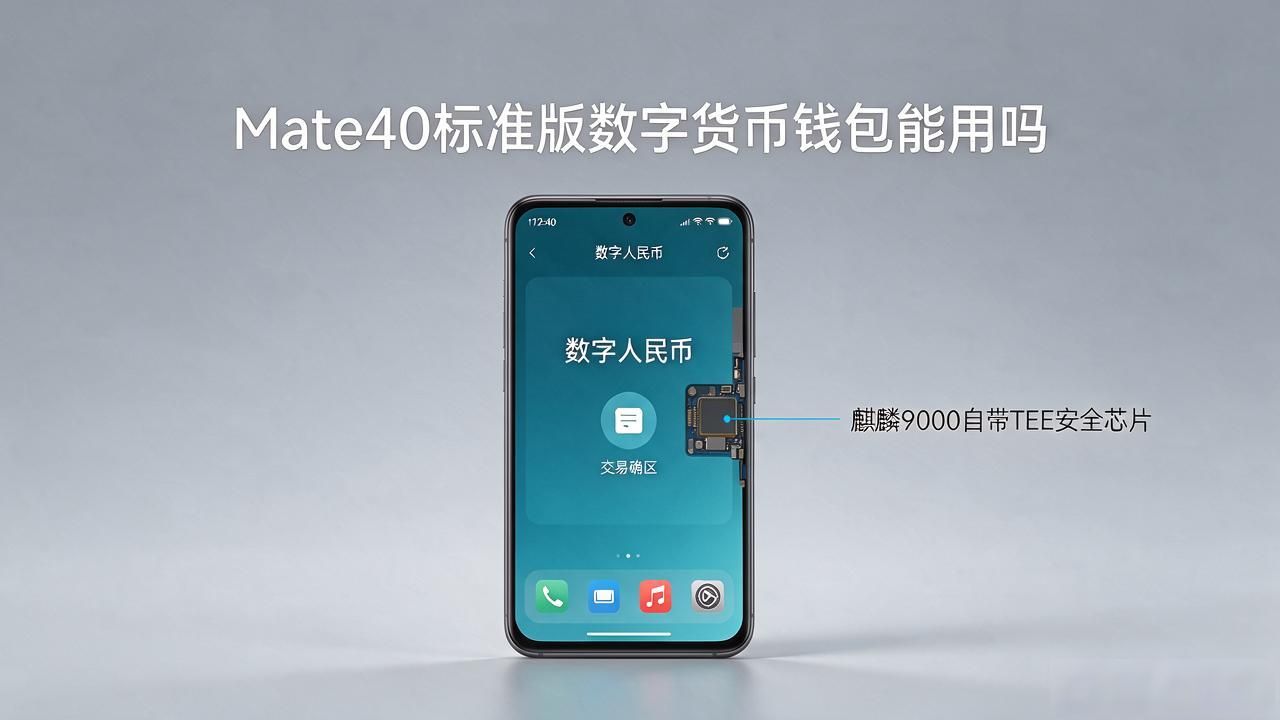 mate40标准版数字货币钱包能用吗，NFC和系统我都查了