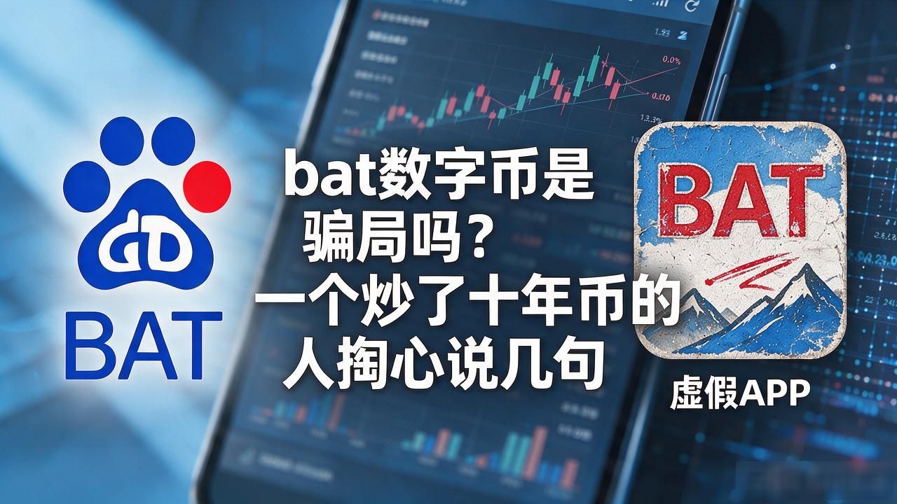 bat数字币是骗局吗？一个炒了十年币的人掏心说几句