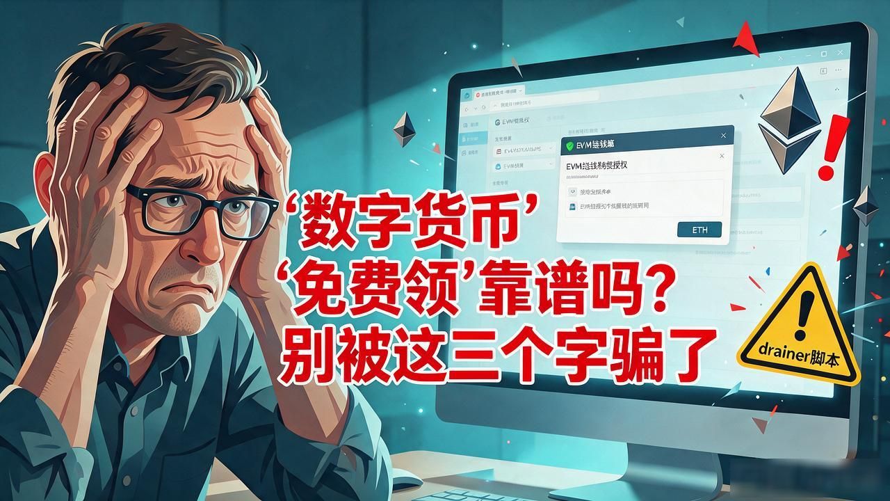 零元领比特币免费空投USDT是骗局吗_区块链行业八年经验揭秘免费领币套路_数字货币可以免费领吗