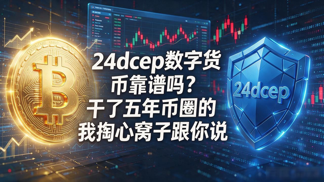 24dcep数字货币靠谱吗？干了五年币圈的我掏心窝子跟你说