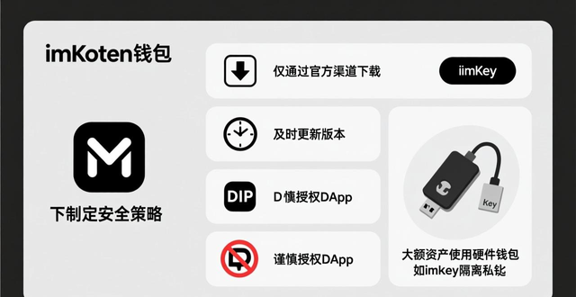 私钥助记词保密性_为你的imToken钱包App制定安全策略_imToken去中心化钱包安全实践
